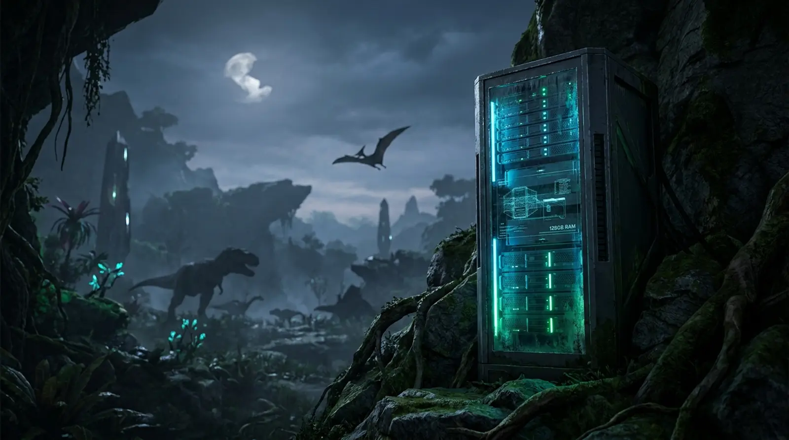 สเปคเซิร์ฟเวอร์ ARK: Survival Evolved + วิธีแก้แลค