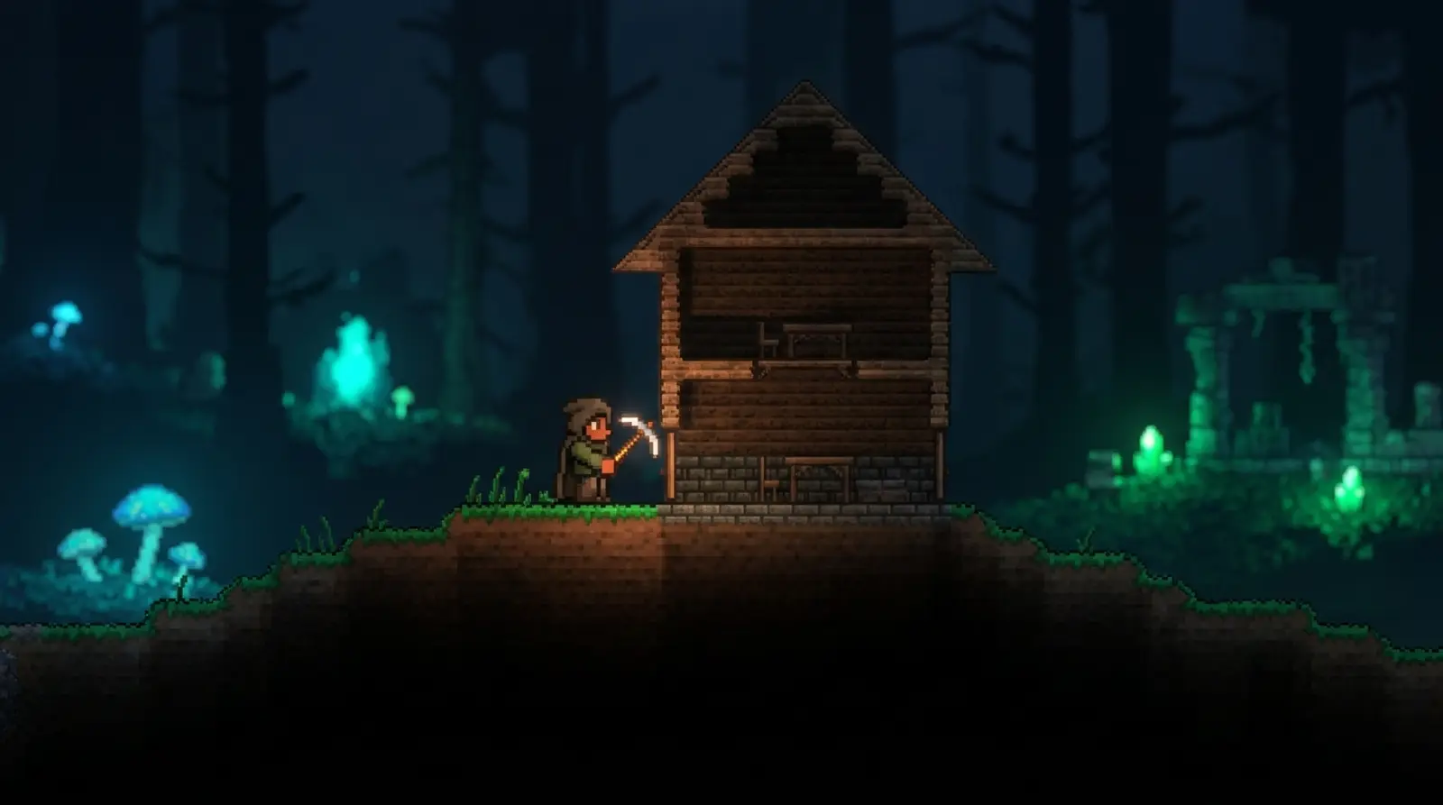Terraria มือใหม่ คืนแรกต้องทำอะไร ไกด์เริ่มเล่นฉบับครบ