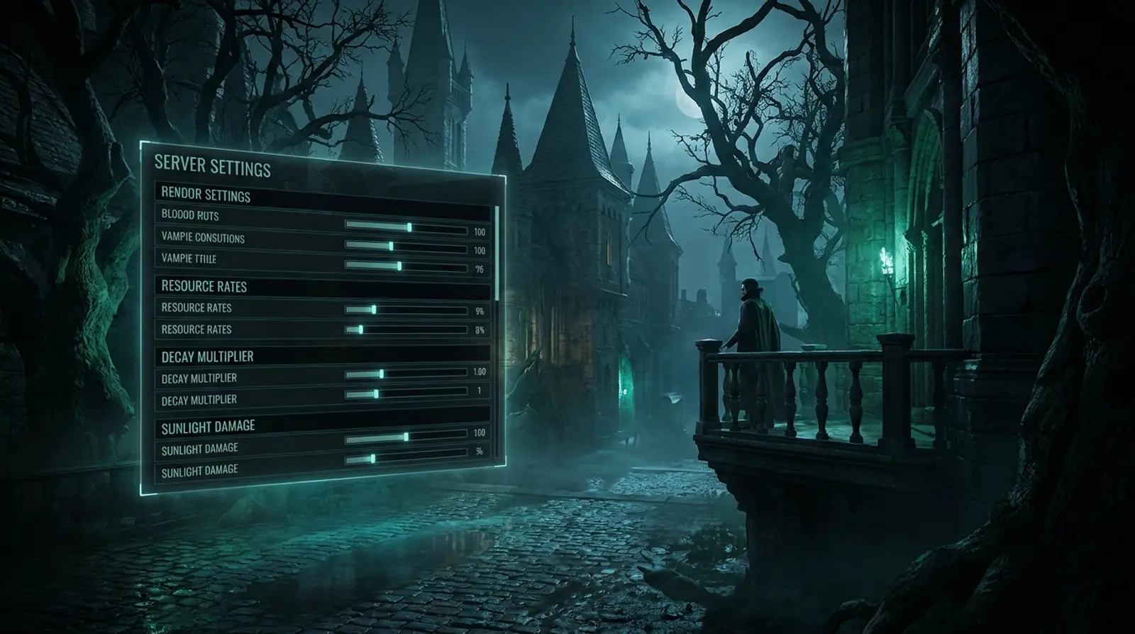 V Rising Server Settings และสเปคเซิร์ฟที่ต้องใช้